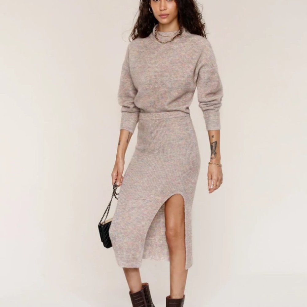 Celine Sweater and Jaden Skirt (Confetti)